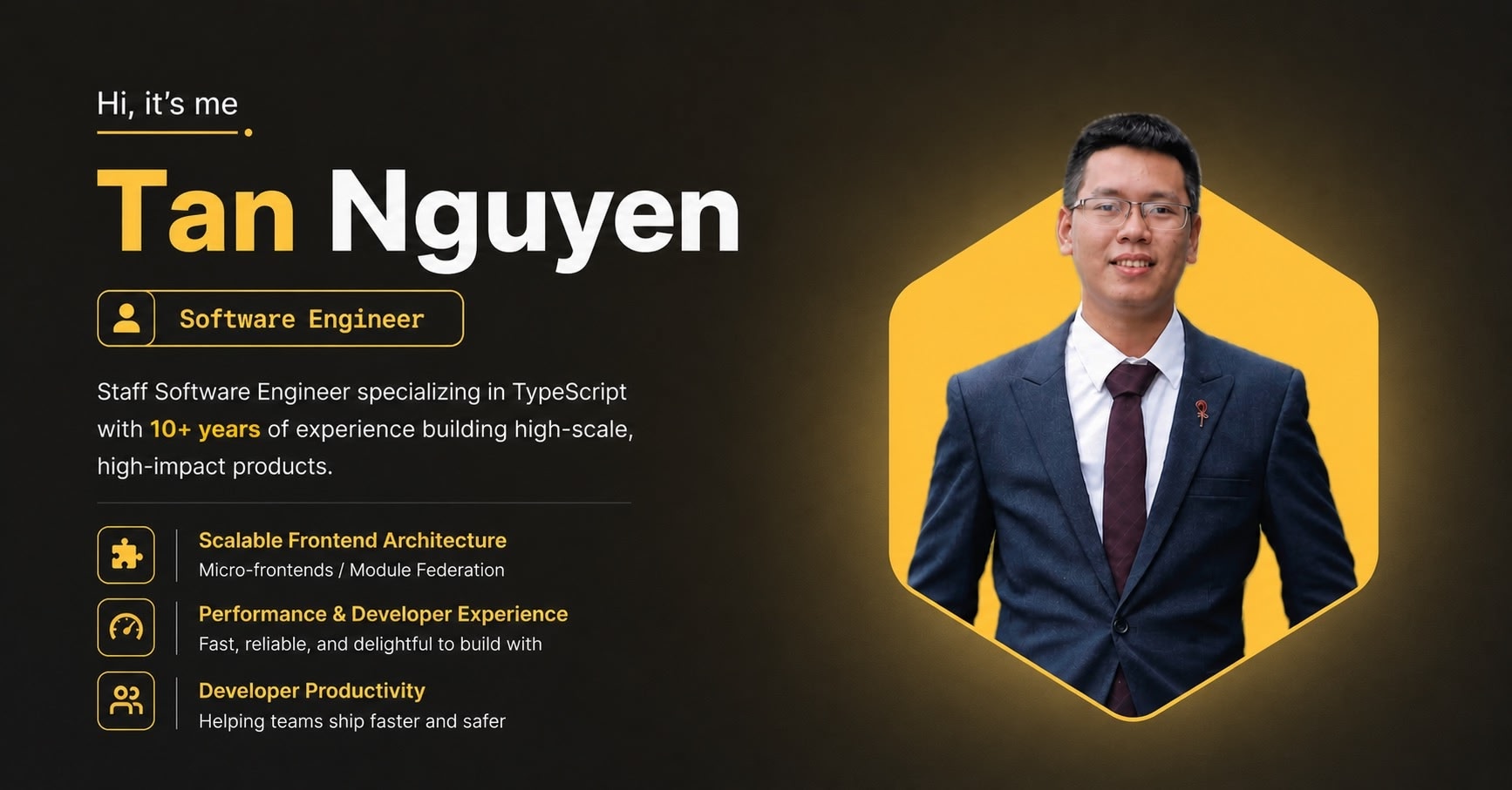Tan Nguyen - Staff Software Engineer